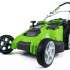 Газонокосилка аккумуляторная GREENWORKS G40LM49DB,  49см, несамоходная,  без АКБ, без ЗУ [2500207]